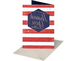 American Greetings Dank u kaart voor veteraan (Dankbaarheid en bewondering)