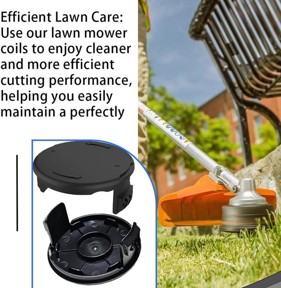 Spoelen voor bosmaaier Bosch Art 20-Li A1 / B2 / C3 accessoires voor grastrimmer 27 voet / 8,3 m voor PRT 300 A1, PRT 550 A1/A3/A5 — afbeelding 3