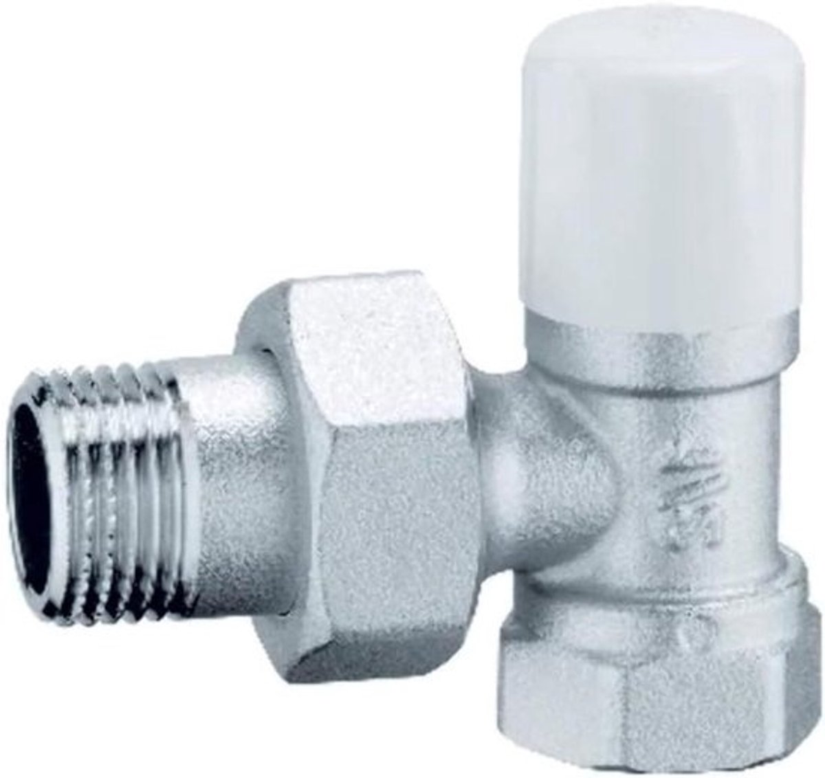 Geodriehoek radiator - Verbindingsstuk - Radiator aansluiten - Ijzer 3/8 inch - Eco - Meerkleurig