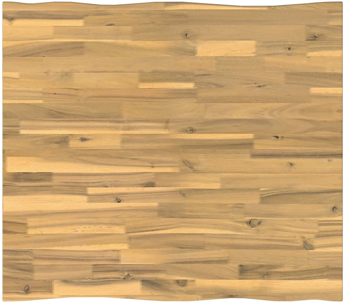 vidaXL Live - Edge - Tafelblad - 100 - x - 80 - x - 3,2 - cm - Rechthoekig witgewassen