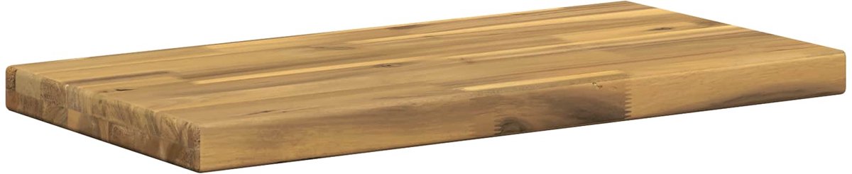 vidaXL Rechthoekig - Tafelblad - 70 - x - 20 - x - 3,2 - cm - Rechthoekig Witgewassen