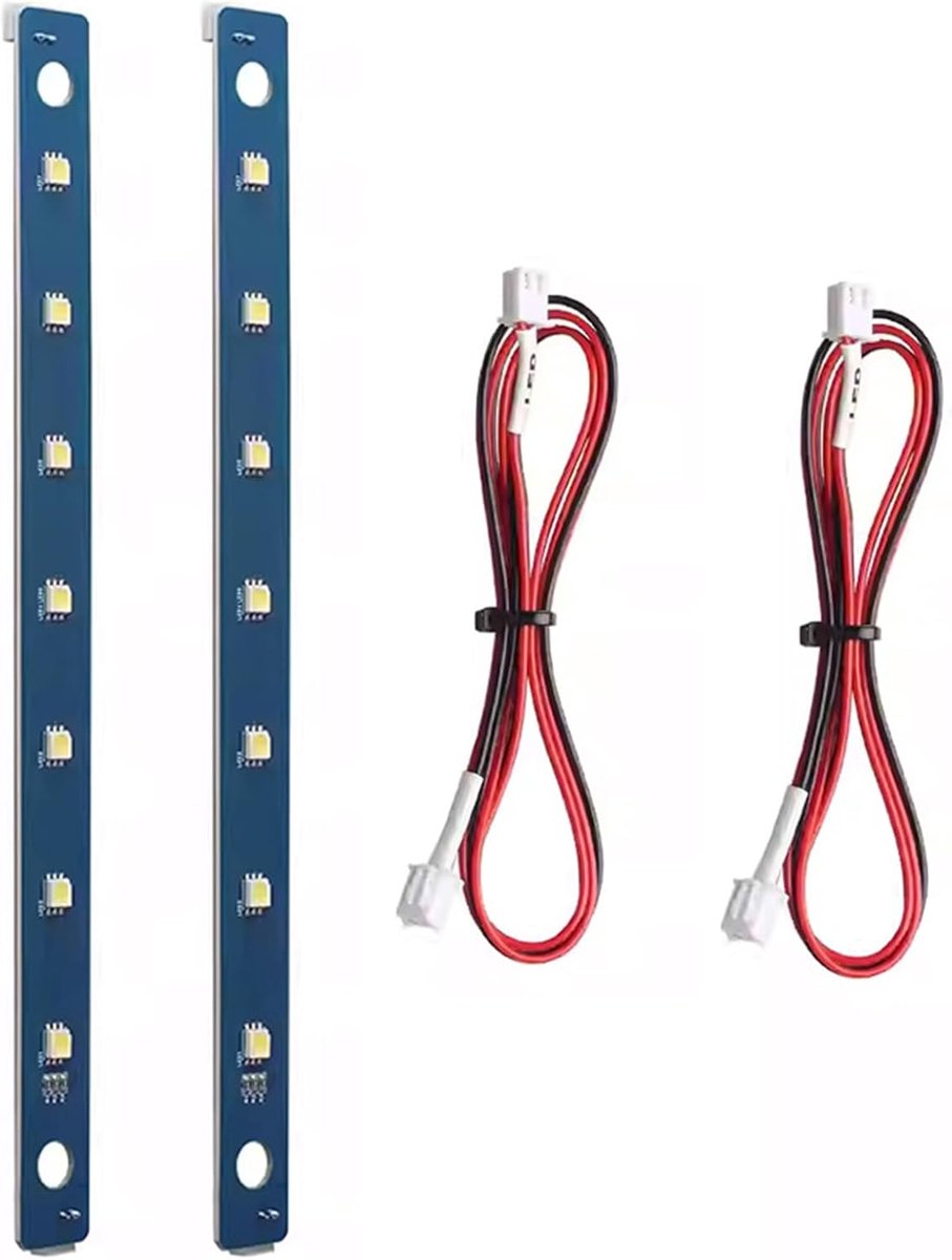 LED-lichtstripset voor Flashforge Adventurer 5M/5M Pro 3D-printer, 24V 7 stuks lampkralen met kabel flexibele hoge helderheid LED-verlichtingsstrip, 3D-printeraccessoires (2)