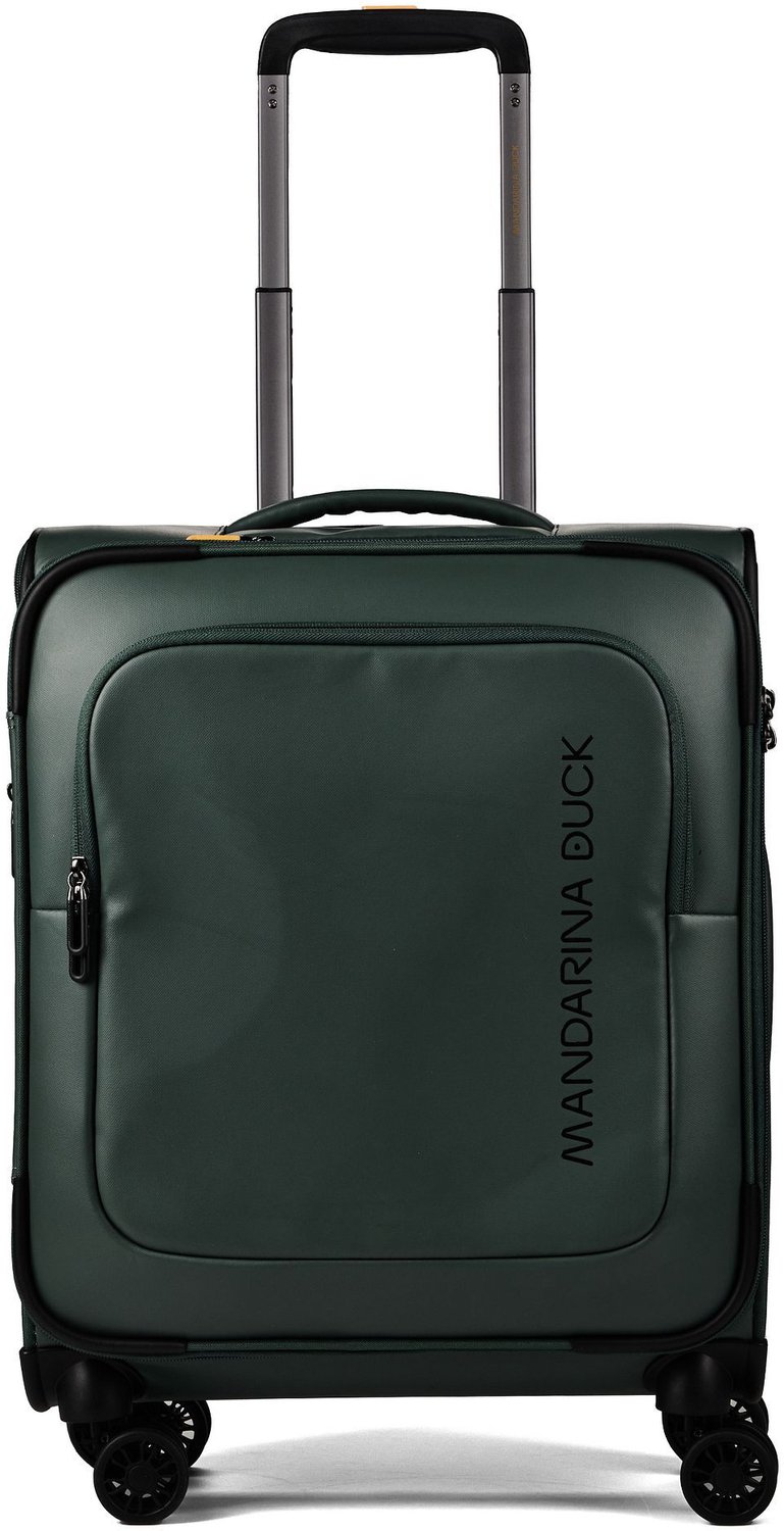 MANDARINA DUCK trolley Eco Coated Cabin Trolley Deep Green donkergroen 55cm
