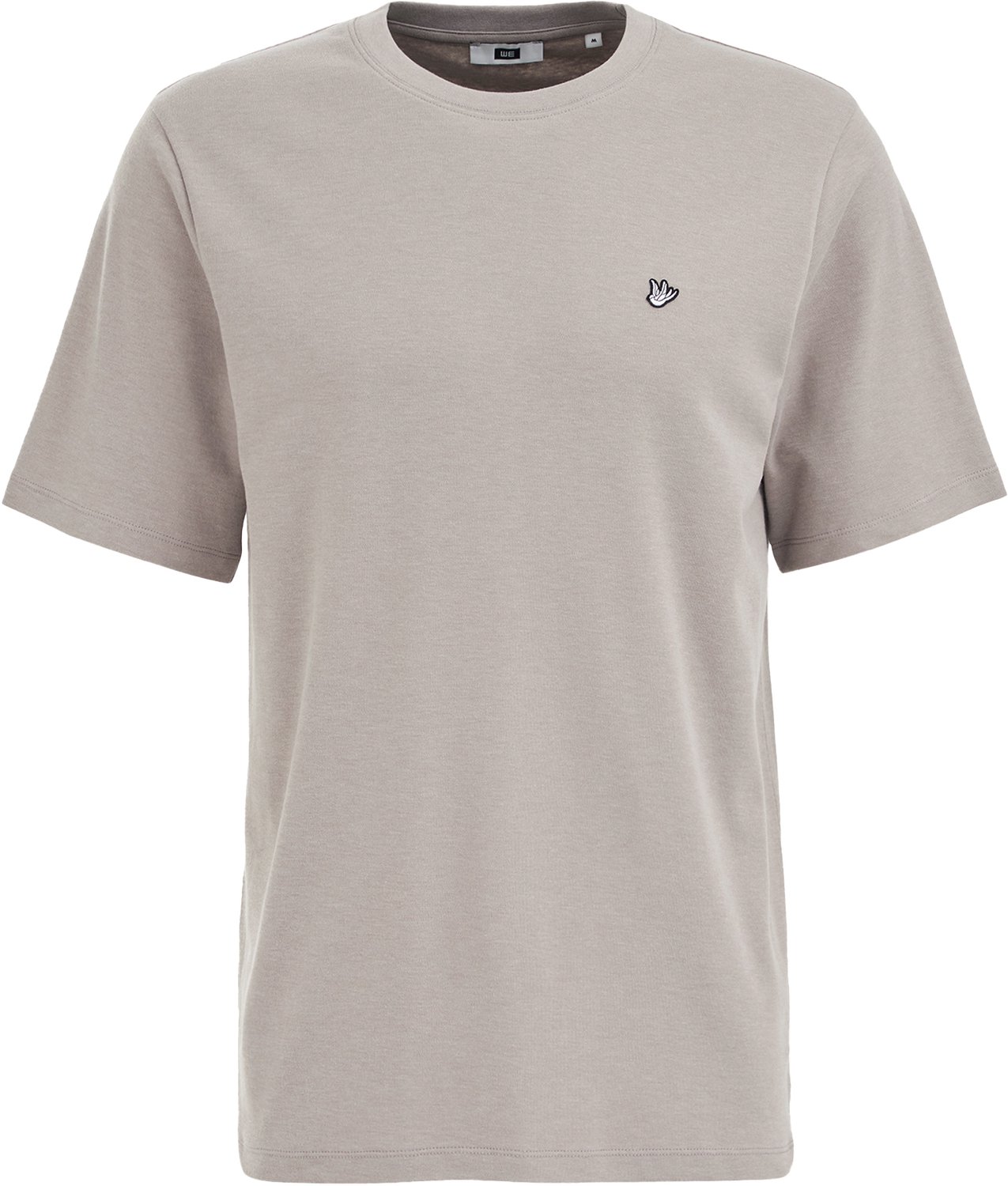 WE Fashion Heren regular fit T-shirt met embroidery