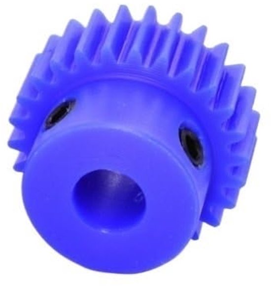 2 stuks 1 module nylon tandwielen 15T/16T/18T afgewerkte boring 4 mm/5 mm/6 mm/8 mm/10 mm kunststof motornaaftandwiel voor CNC-apparatuur(1 Module 15T Bore 6mm) — afbeelding 3