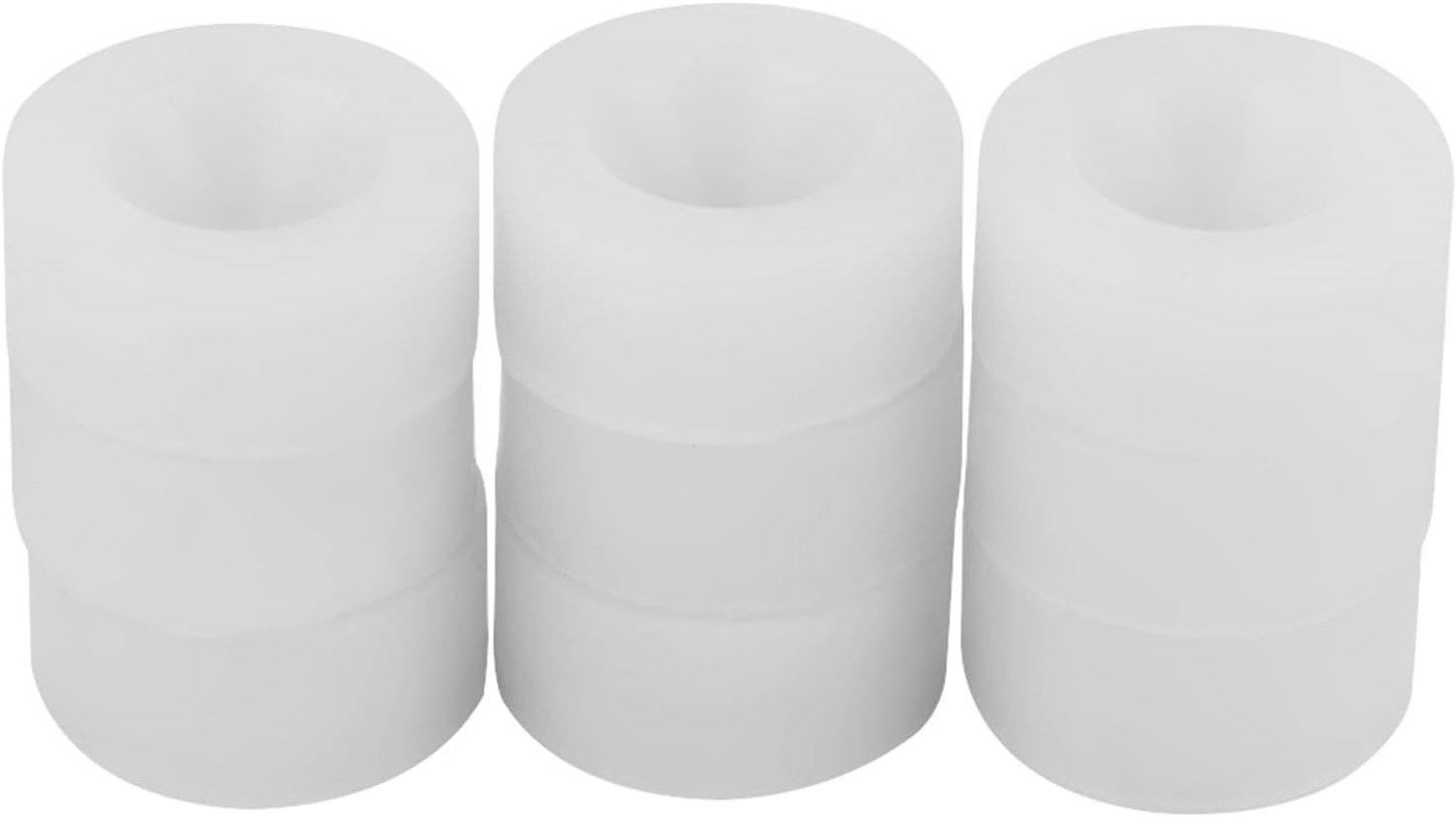 Flesafdekkende rubberen pad 9-delige stevige siliconen rubberen pads Flexibele afdichtingspads voor 10-20 mm handmatige elektrische pneumatische flesafdekkende machine