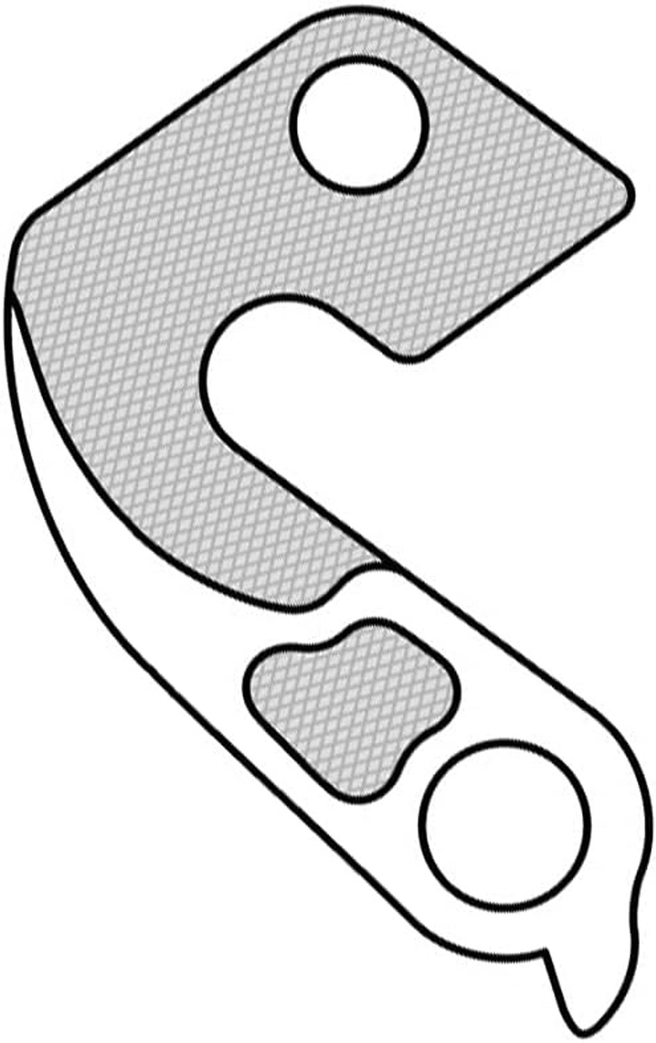 Générique s46094 schakeloog zilver