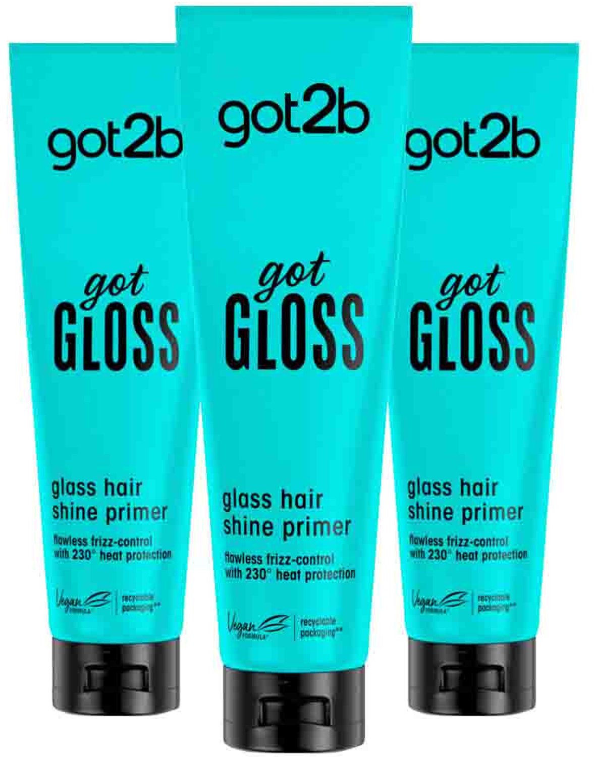Got2b - Got Gloss Primer - 3 x 150 ml - Voordeelverpakking