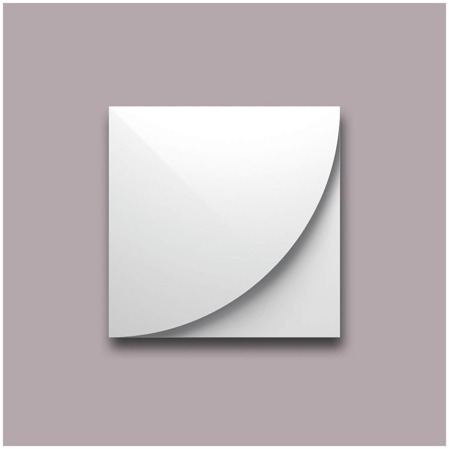 3d muurpaneel NMC CURVE ARSTYL Noel Marquet Sierelement modern design wit 0,14 m2