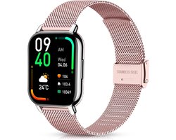 Harikiri Metalen Horlogebandje Compatibel met Popglory P66,22mm Roestvrijstalen band voor Nerunsa P66D,Donerton T50S/T50H,TOOBUR/ENOMIR/Yoever/Gydom/Poounur/RUIMEN IDW13/IDW16/IDW18/IDW19/BW0/LW51