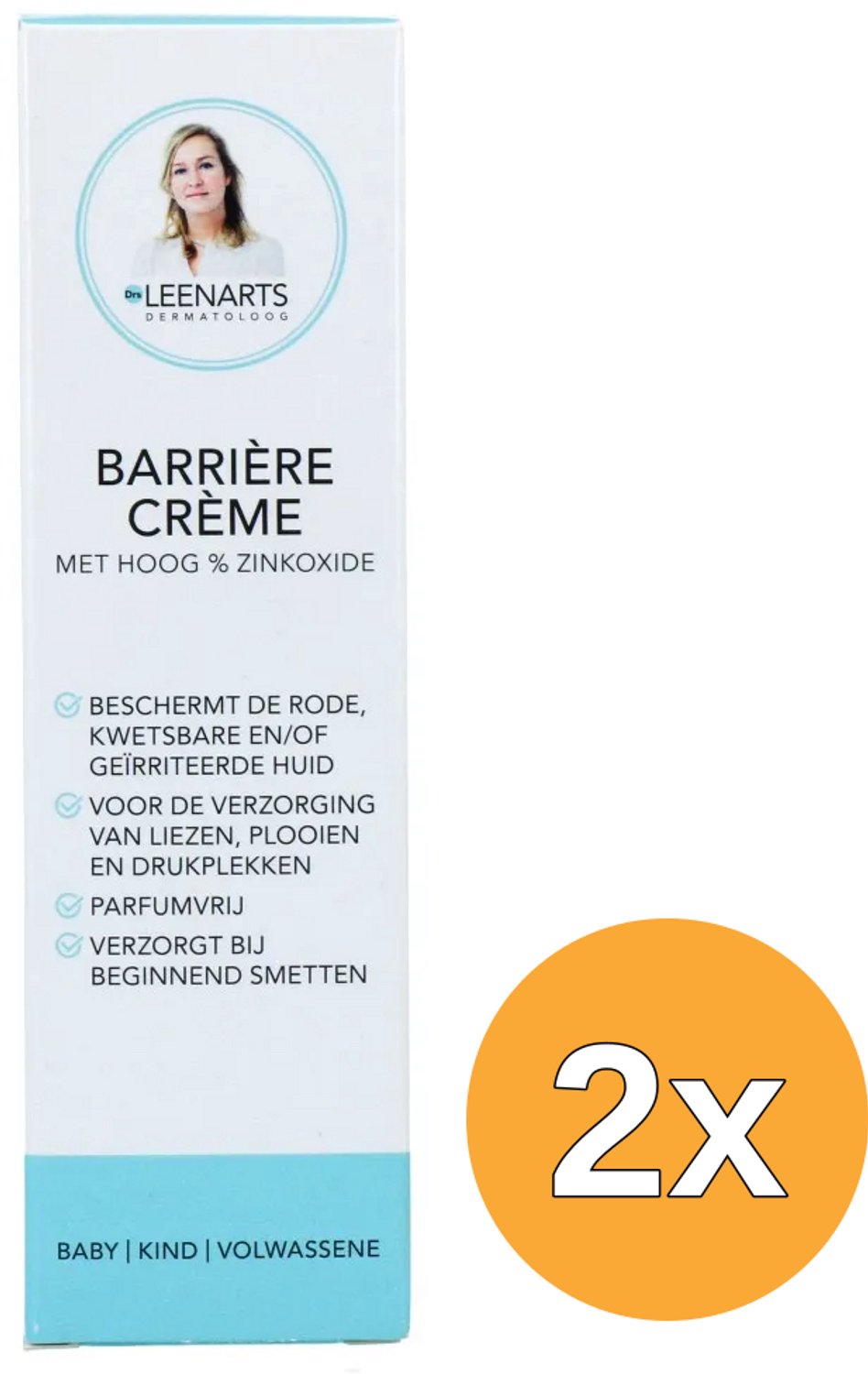2x Drs Leenarts Barrière Crème (50 ml)