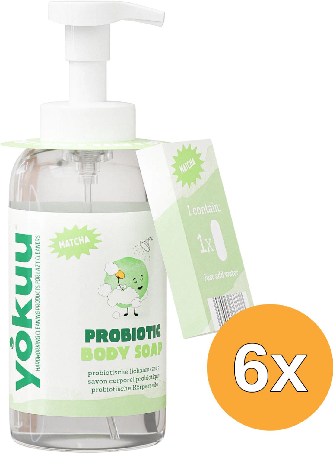 6x Yokuu Bodyzeep Matcha Startkit (1 set)