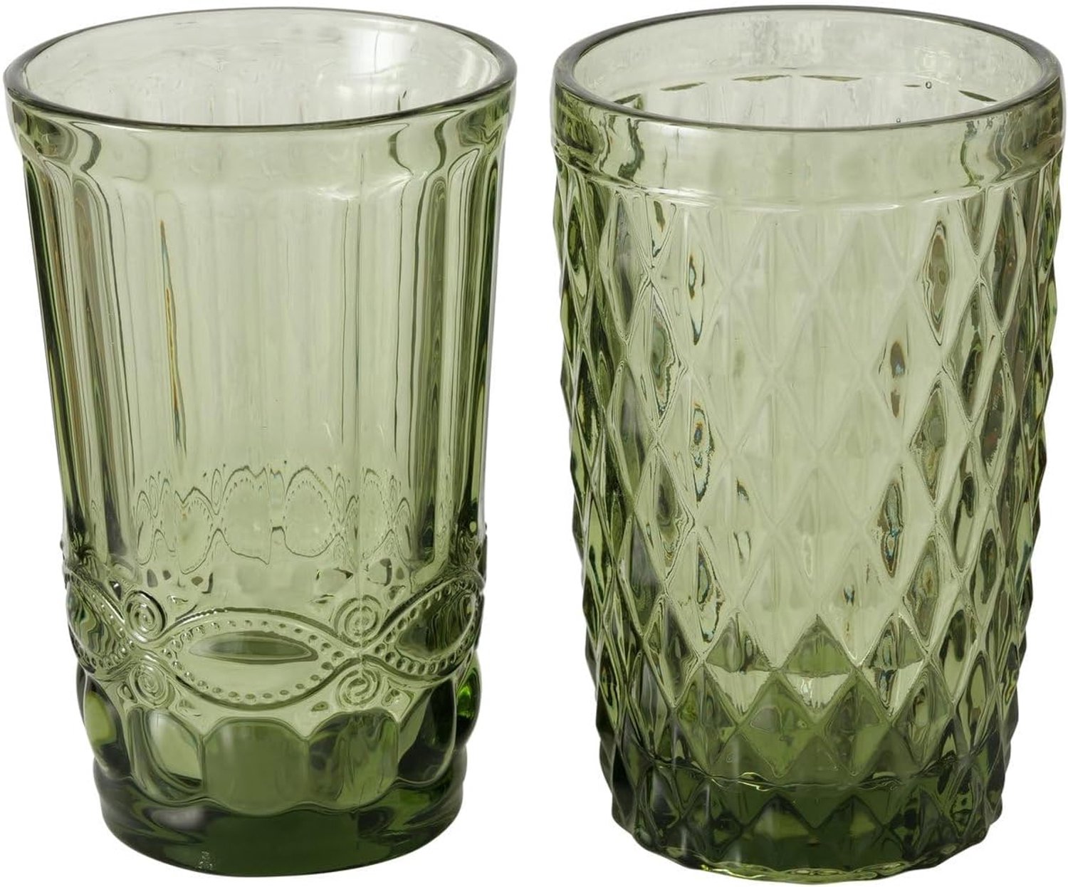 Boltze 2017843 Aurora drinkglas 13 cm gesorteerd (1 stuk)