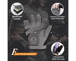 ATERCEL Gymhandschoenen Microvezel Ademend - ShopVlot