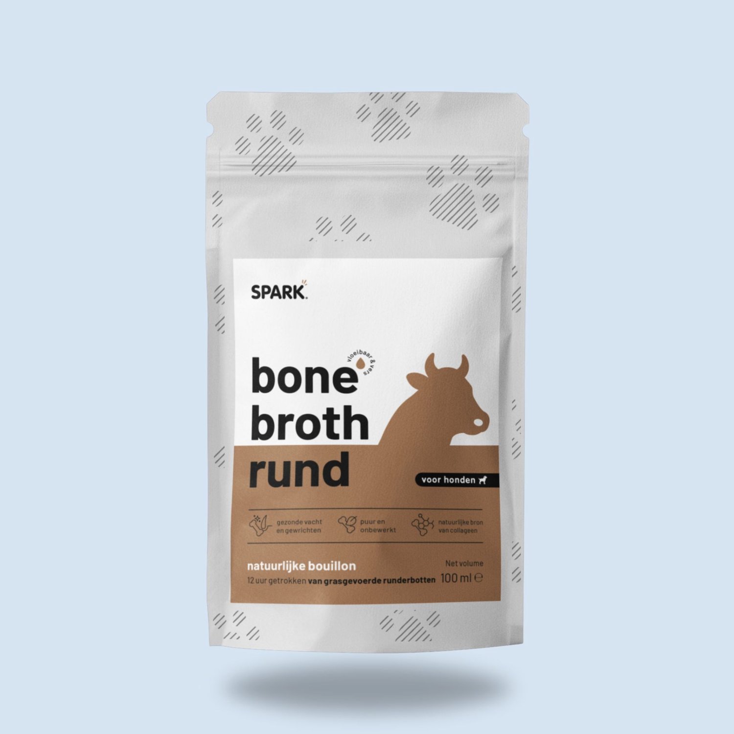 Bottenbouillon Natuurlijk - Pure Bone Broth - Honden & Katten - Rund