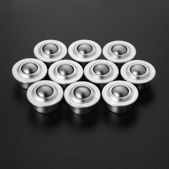10 stuks kogelwielen met stalen kogel. — afbeelding 4
