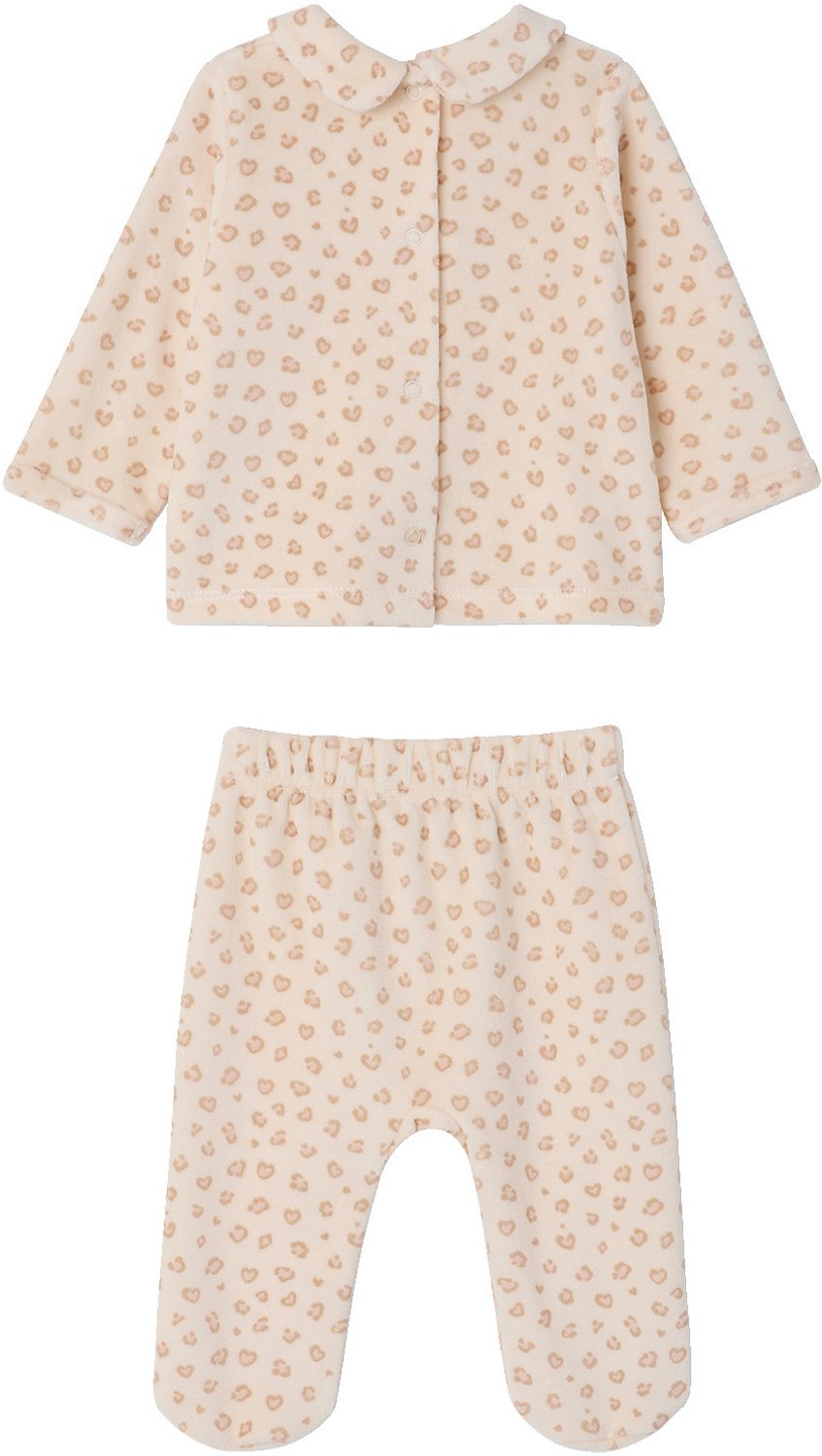 Vertbaudet Set van 2 babymeisjespyjama's
