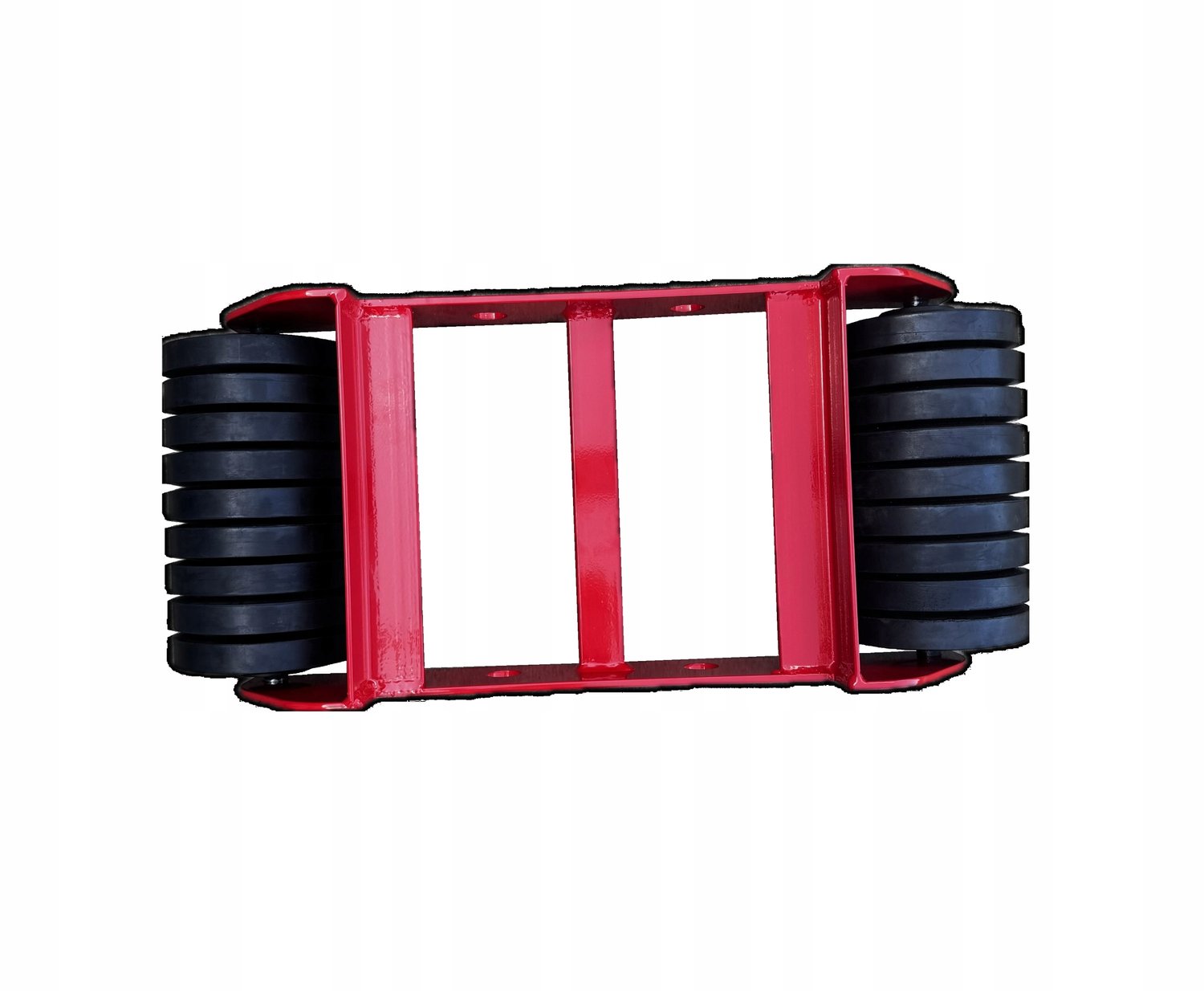 Werkplaatswagen 3000kg Rood - Rol voor Auto's op Sleepwagen 3T