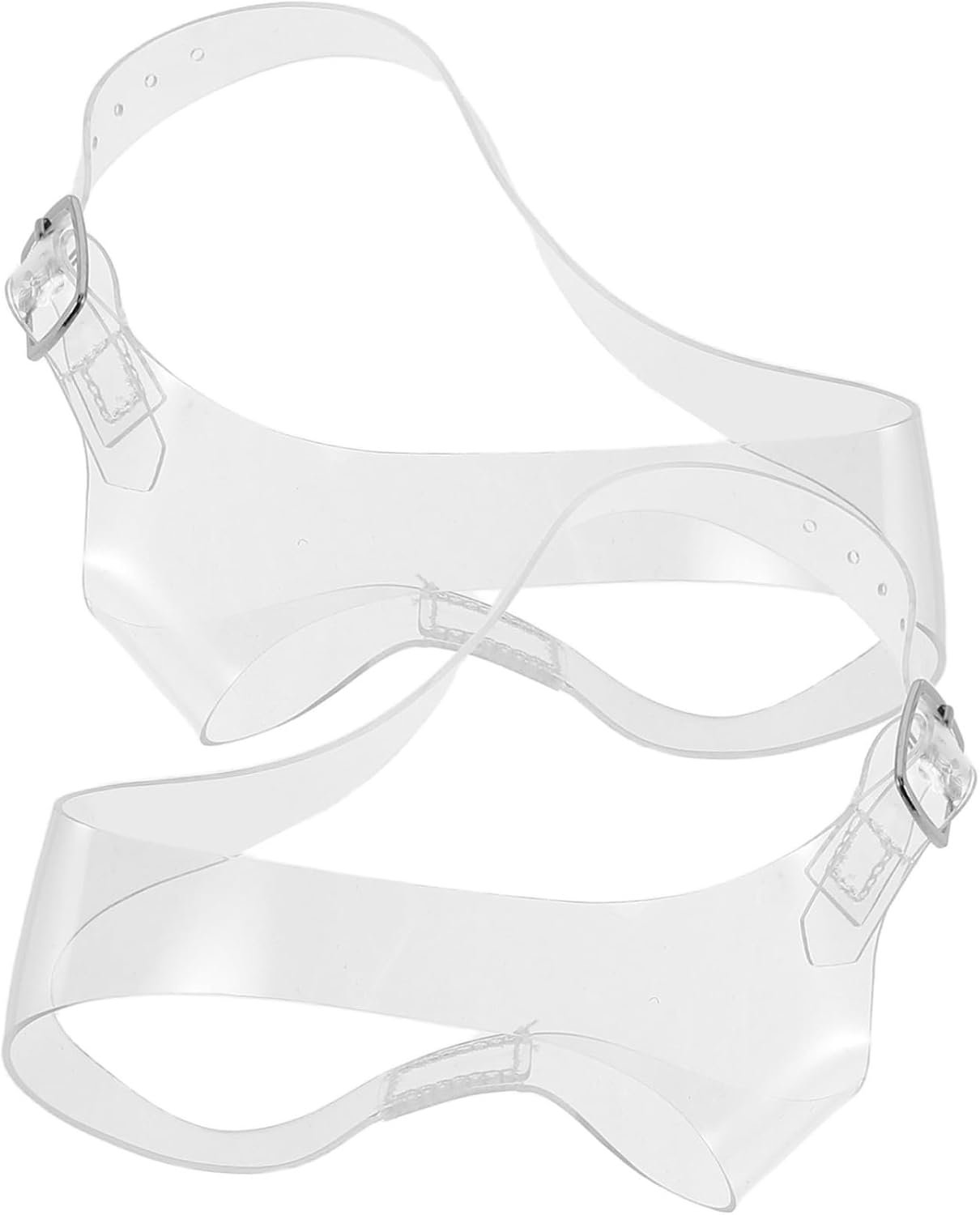1paar Verstelbare Transparante Hielbanden Voor Dames Antislip Hoge Hakken Handige Schoenbanden Voor Stabiliteit Comfort Voor Diverse Gelegenheden