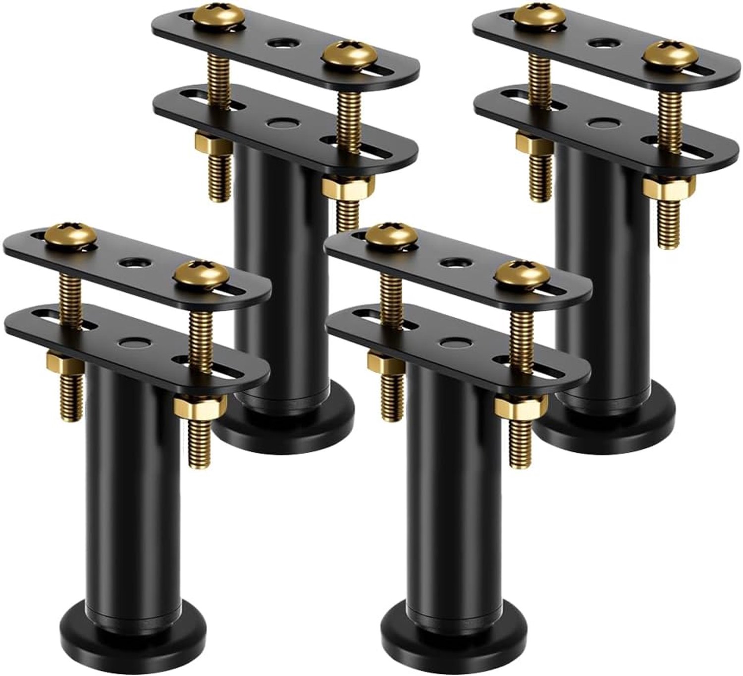 Bedpoten Set van 4 - Hoogte Verstelbaar 12-18 cm - Robuuste Ondersteuning - Ideaal voor Bedframe - ShopVlot