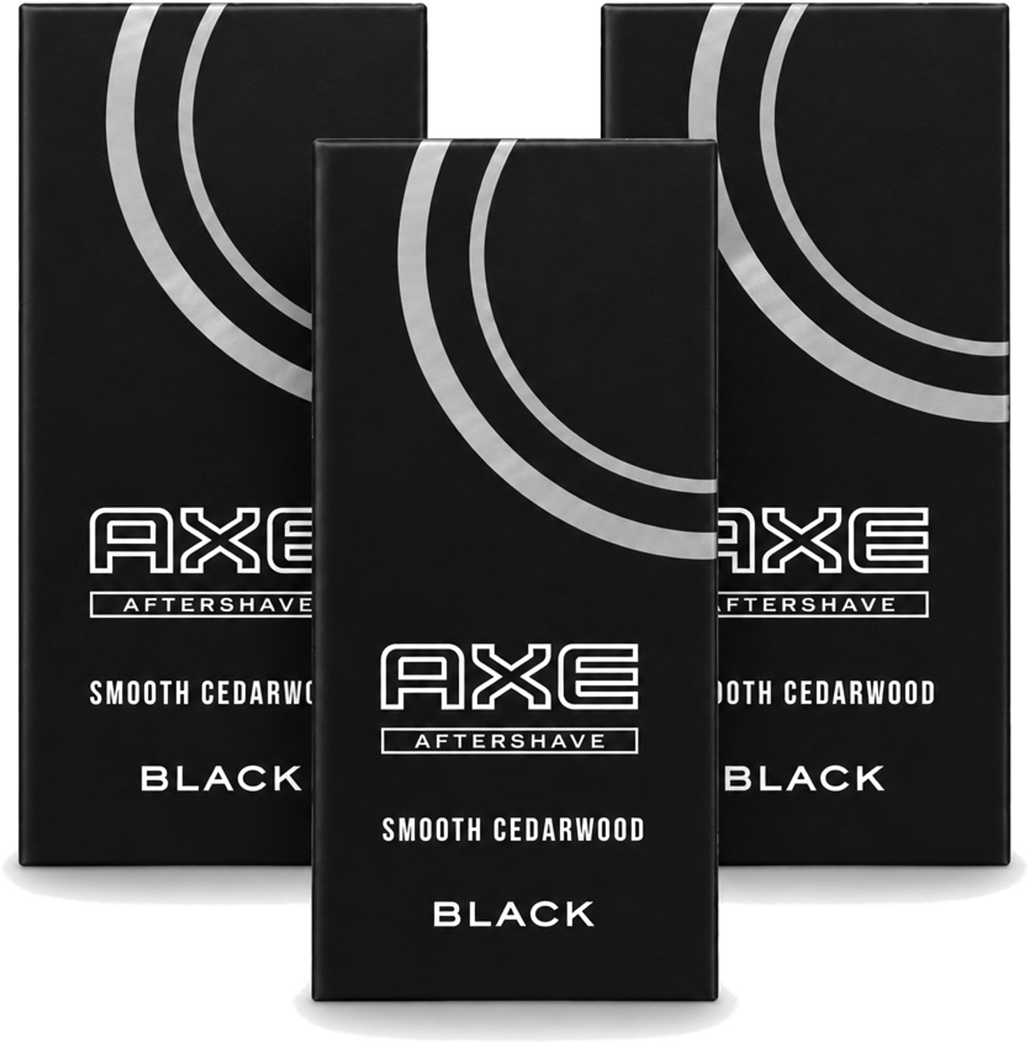 3 x Axe – Aftershave – Black – 100 ml - Voordeelverpakking - 3 stuks