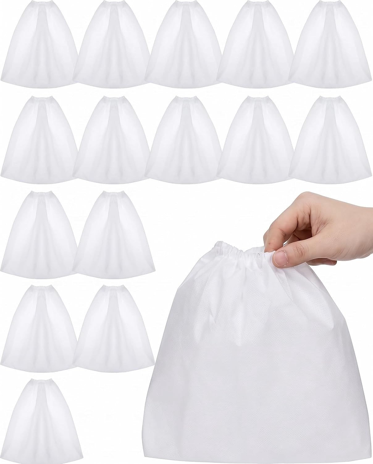 15 Stuks Vuilzakken voor Nagelstofverzameling - Vuilfilter Accessoires voor Nagelkunst en Stofafzuiging