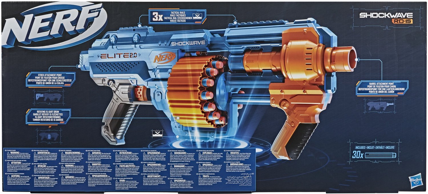 NERF Elite 2.0 Shockwave RD 15 — afbeelding 11