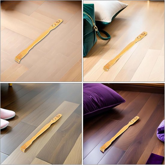 3 Stuks Delige Houten Rugkrabber met Ergonomische Grip Inklapbare Massage Rollers voor Volledige Schouderontspanning Duurzaam Lichtgewicht Lichaamsscratcher Hulpmiddel — afbeelding 5