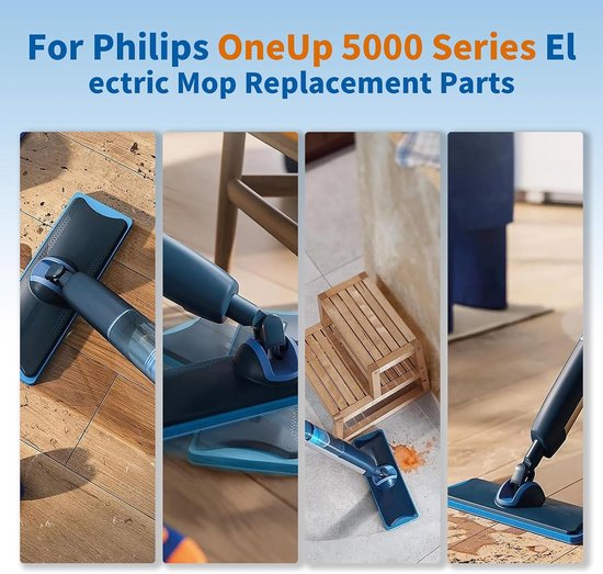 Vervangende batterij voor Philips OneUp 5000 elektrische mop, 2000 mAh, 3,6 V — afbeelding 5