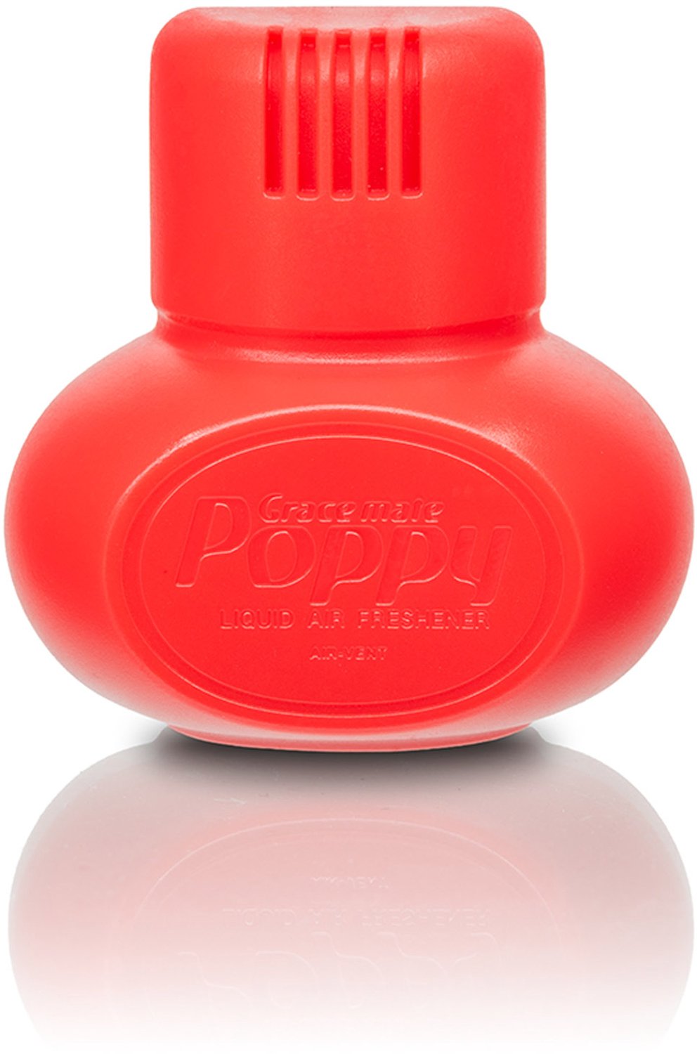 Poppy Grace Mate Air Freshener Card Cherry Scent - Luchtverfrisser voor Auto met Kersengeur - Langdurige Geurverspreiding - Eenvoudig te Bevestigen met Clips - Rood