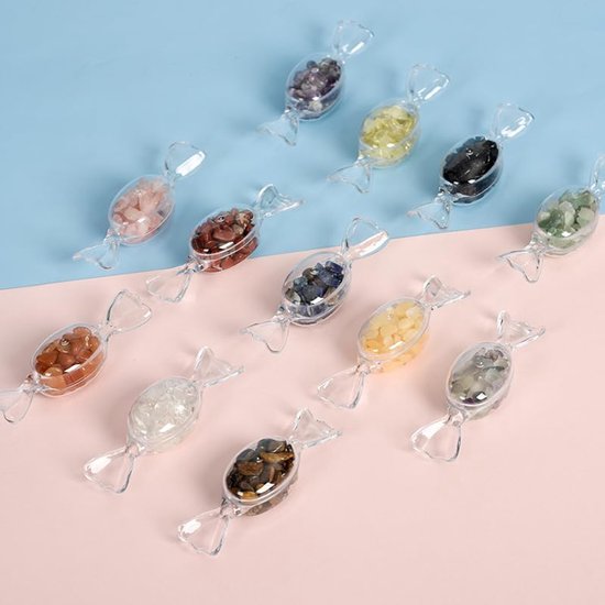 4 Stuks Natuurlijke Kristal Steen Imitatie Snoep Rode Dongling Steen Originele Steen Ornament Desktop Decoratie Diy Gift Ambachten Gift Ornamenten — afbeelding 4