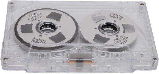 Lege Reel to Reel Cassette Tape van 50 Minuten - Dubbelzijdige Metalen Geluidsopname met Transparante Doos - Perfect voor Audio-opnames en Muziekarchivering — afbeelding 5