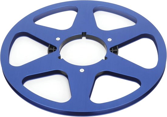 Lege Tape Reel voor Opnameapparatuur, 1/4 10 Inch Aluminium, Universele Accessoire voor Geluidsrecorders, Stille en Duurzame Onderdelen — afbeelding 2