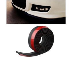 Universele Auto Voorbumper Spoiler Rubber Sticker, Bumper Lip Strip, Auto Bescherming en Body Edge Accessoires