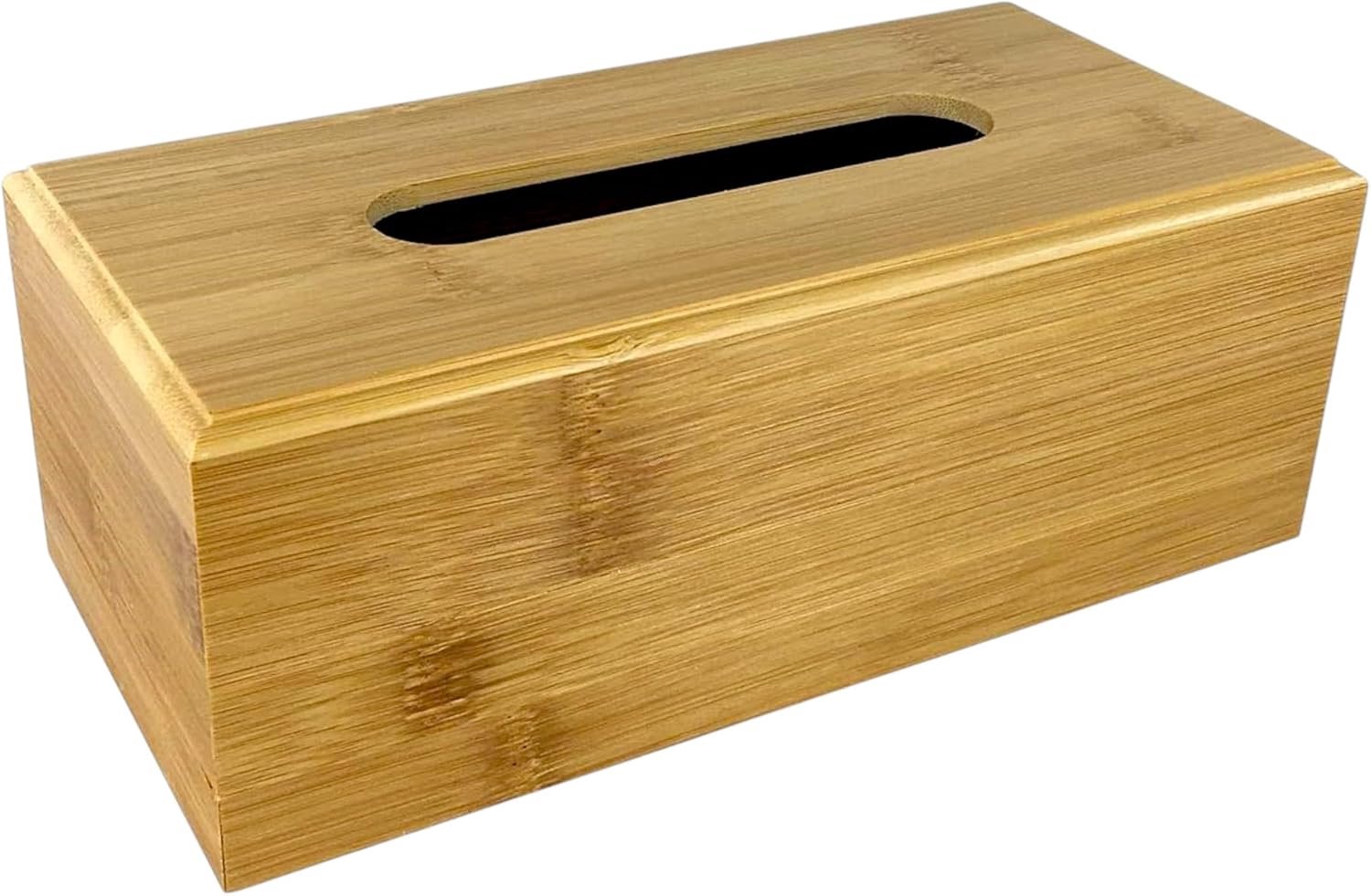 Papieren zakdoeken doos - Houten - Decoratief design - Voor badkamer en keuken - ServiceTopper