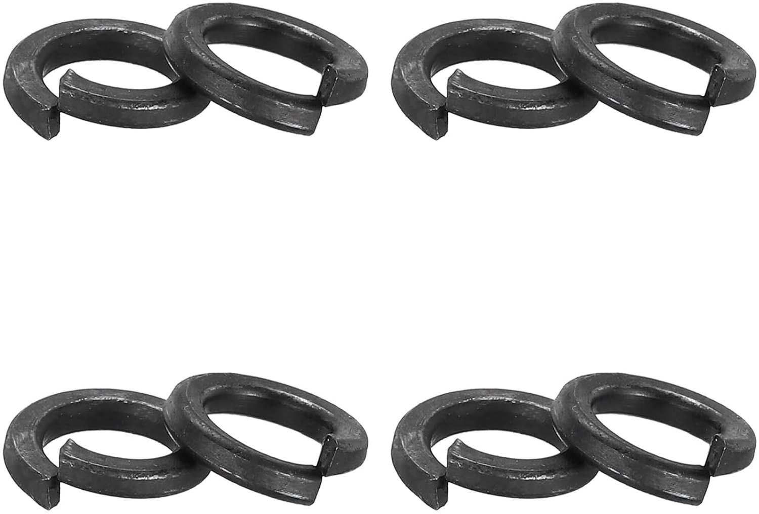 Splijtschijven 6 mm - 304 roestvrij staal - 100 stuks - uitstekende robuustheid - m-winkel