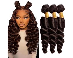 Golvende lokken, 3 stuks, 150g, 14 inch