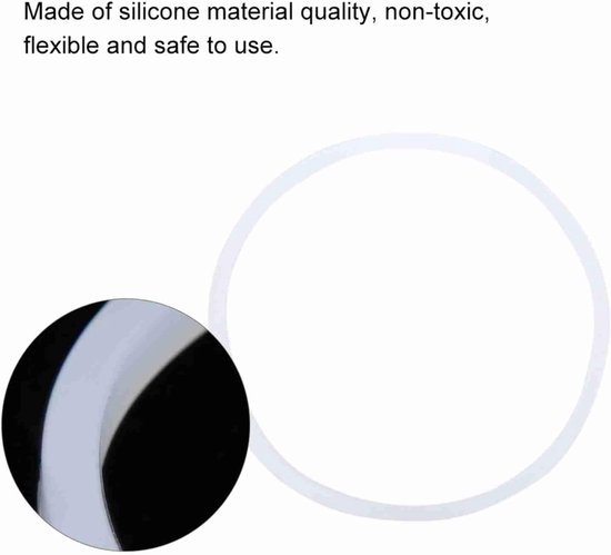 Juicer pakkingen 2 stuks - rubber - slijtvast - vervangende onderdelen voor 600W juicers - ServiceTopper — afbeelding 3