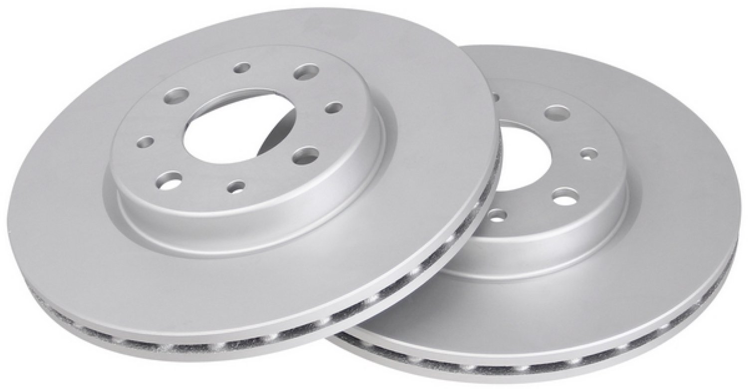 A.B.S. 16046 Remschijven voor, set van 2 - Fiat Punto, Doblo, Bravo, Tipo - 257 mm - geventileerd