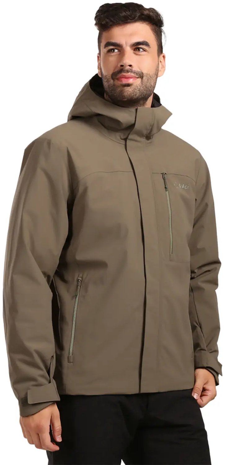 Wandeljack met capuchon Kilpi Olvera Creme