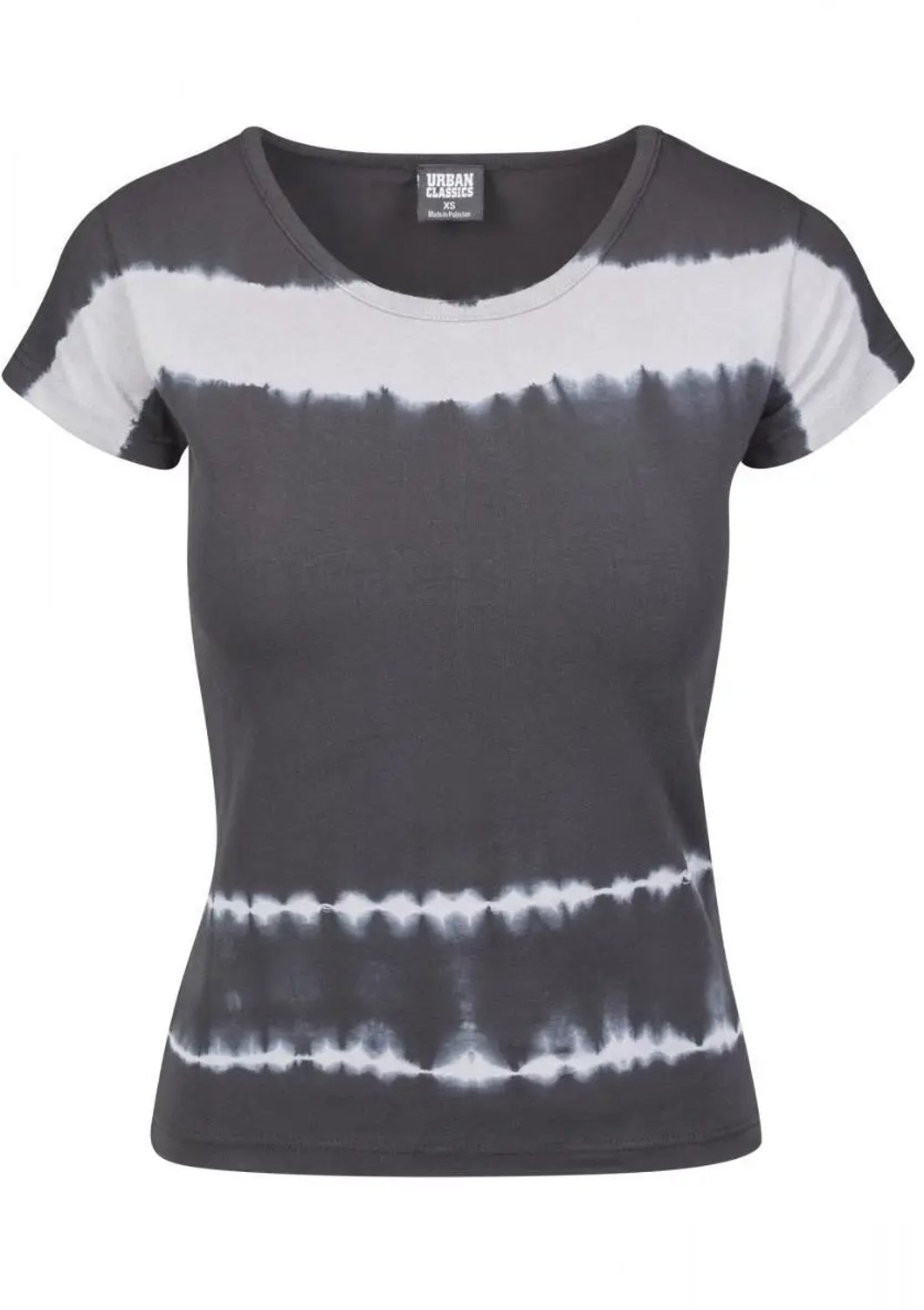 Urban Classic Striped Lace GT T-shirt voor vrouwen Zwart