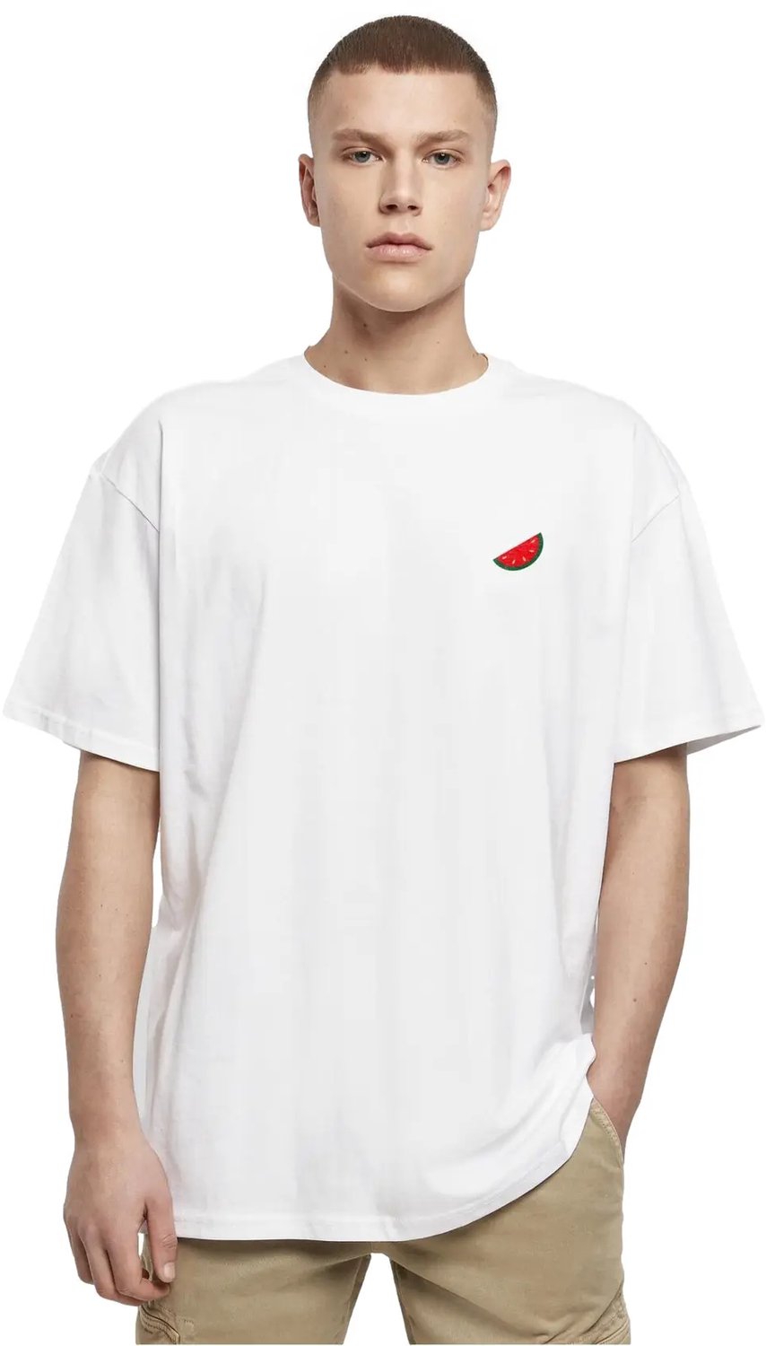T-shirt Urban Classics Melon White2