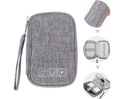 Accessoires Organizer - 23 x 11 x 5 cm - Grijs - Bescherming voor kabels en gadgets - Velnivo
