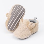 Steppies - Babyslofjes met Antislip - Beige - 6-12 maanden - Maat 19-20