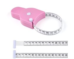WINTAPE lichaamsmeetlint 150 cm - Flexibel glasvezellint voor lichaamsmaten en naaien - Roze