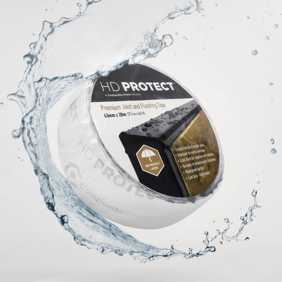 Balkbeschermingstape - Waterdicht - Zelfklevend - 6 rollen — afbeelding 4