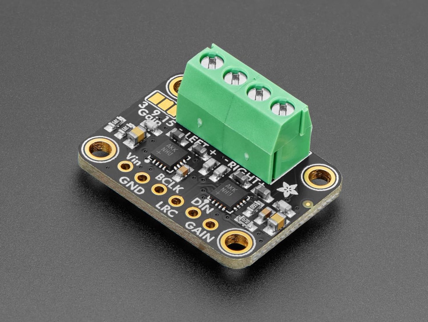 Stereo I2S 3W Versterker Breakout – Dual MAX98357A – Adafruit 6513