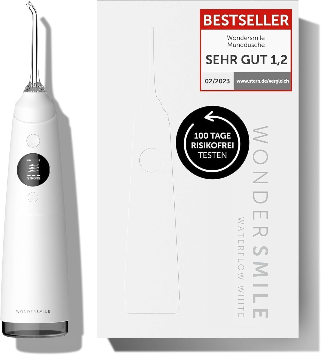 Monddouche - Wit - 280 ml - Interdentale Reiniger met SmoothFlow Technologie - Voor Optimale Mondverzorging