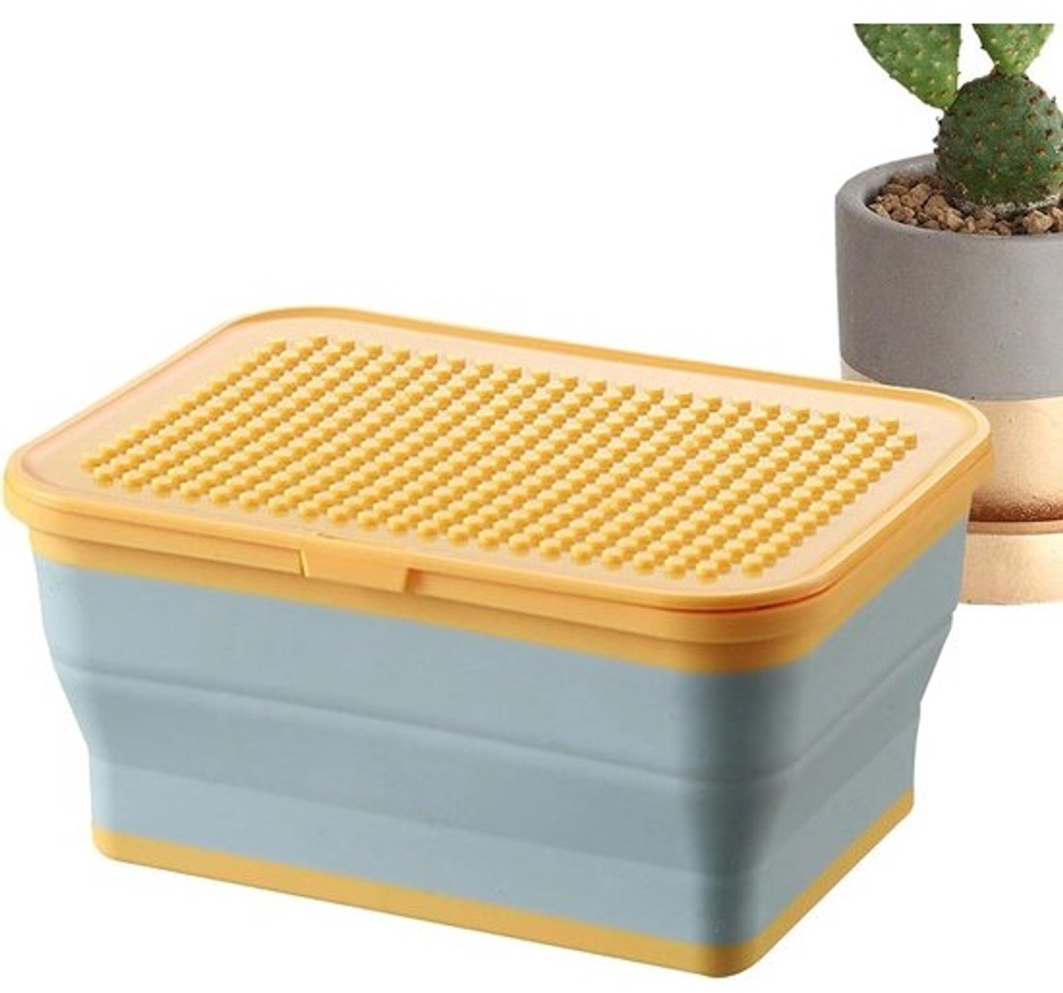Speelgoed Opbergbak - Opvouwbare Organizer - Speelgoed Opruimen - Omkeerbaar Ontwerp - 213 cm - Blauw