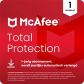 McAfee Total Protection incl VPN - Beveiligingssoftware - 1 jaar/1 apparaat - Nederlands - PC, Mac, iOS & Android Download